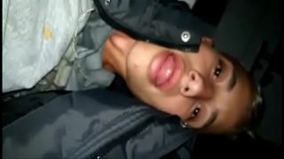 Naughty Latino Teen Boy Masturbating On Bed